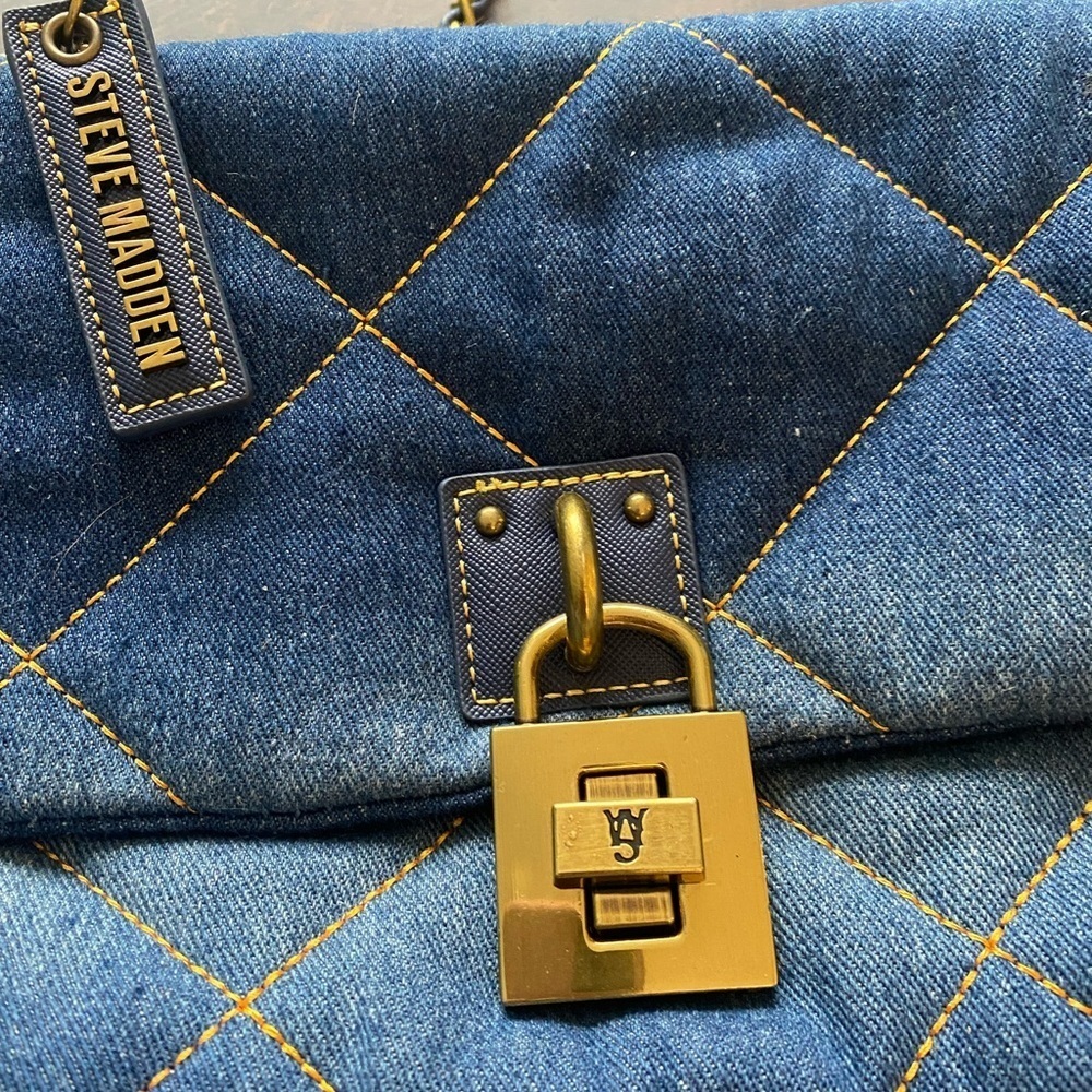 Steve Madden Btorie Crossbody Jean purse - Picture 6 of 15